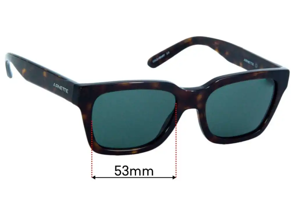 Sunglass Fix Ersatzgläser für Arnette Cold Heart 2.0 AN4334 - 53mm Wide Sunglass Fix Ersatzgläser für Arnette Cold Heart 2.0 AN4334 - 53mm Wide