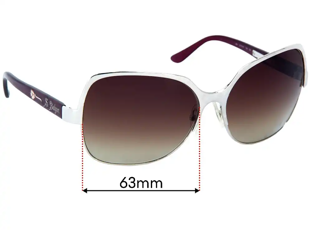 Sunglass Fix Ersatzgläser für Bvlgari 6033 - 63mm Wide Sunglass Fix Ersatzgläser für Bvlgari 6033 - 63mm Wide