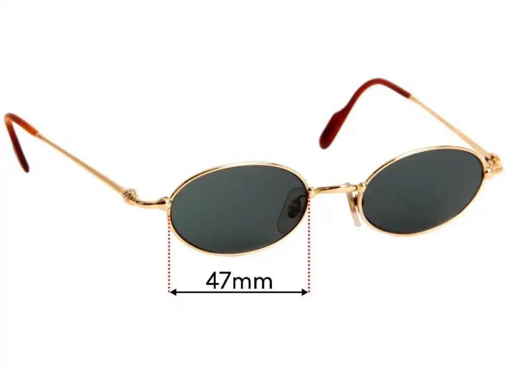 Sunglass Fix Ersatzgläser für Cartier 2728186 - 47mm Wide Sunglass Fix Ersatzgläser für Cartier 2728186 - 47mm Wide