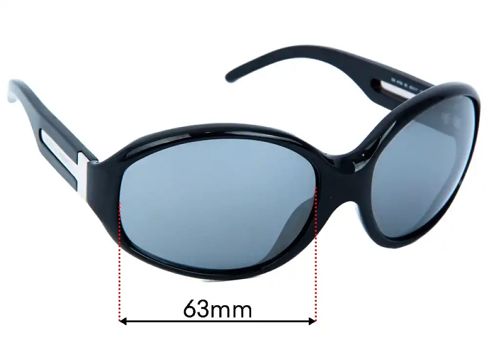 Sunglass Fix Ersatzgläser für Dolce & Gabbana DG473S - 63mm Wide Sunglass Fix Ersatzgläser für Dolce & Gabbana DG473S - 63mm Wide