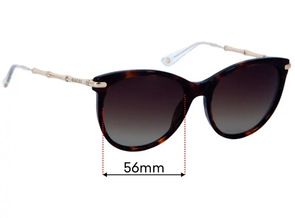 Sunglass Fix Ersatzgläser für Gucci GG3771 - 56mm Wide Sunglass Fix Ersatzgläser für Gucci GG3771 - 56mm Wide