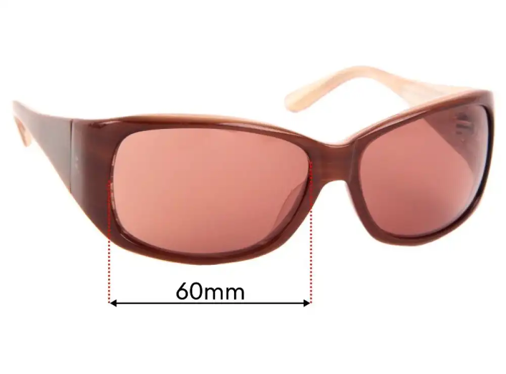 Sunglass Fix Ersatzgläser für Juicy Couture Sweetest - 60mm Wide Sunglass Fix Ersatzgläser für Juicy Couture Sweetest - 60mm Wide