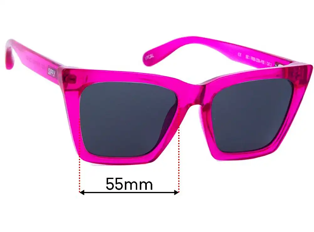 Sunglass Fix Ersatzgläser für Local Supply IBZ - 55mm Wide Sunglass Fix Ersatzgläser für Local Supply IBZ - 55mm Wide