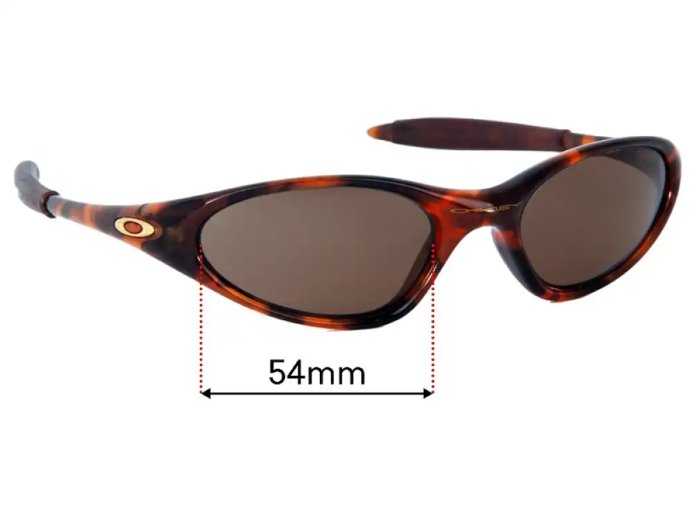 Sunglass Fix Ersatzgläser für Oakley Minutes 1.0 - 54mm Wide Sunglass Fix Ersatzgläser für Oakley Minutes 1.0 - 54mm Wide