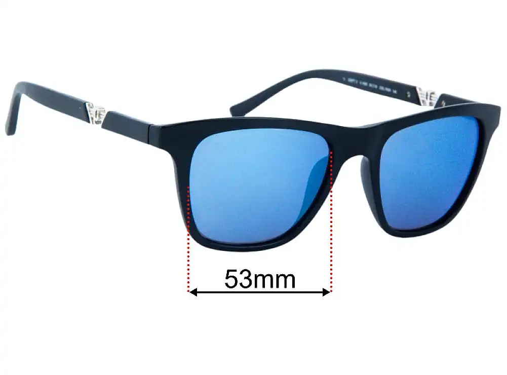 Sunglass Fix Ersatzgläser für Police Drift 3 - 53mm Wide Sunglass Fix Ersatzgläser für Police Drift 3 - 53mm Wide