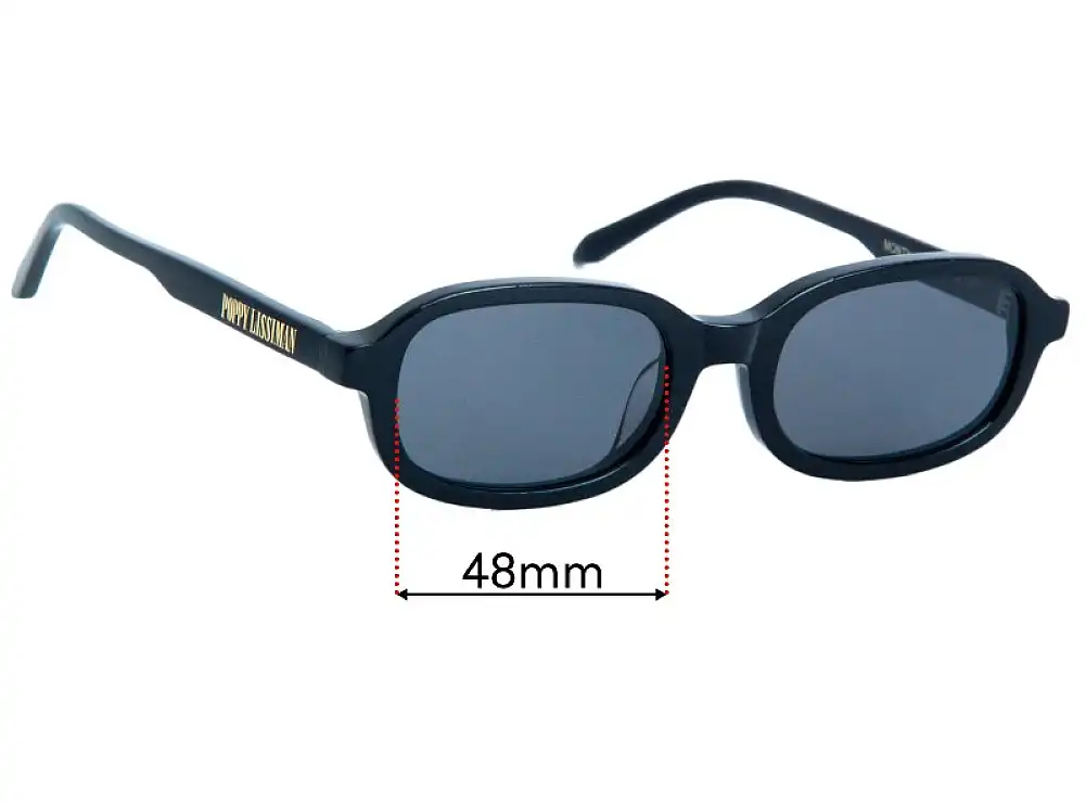 Sunglass Fix Ersatzgläser für Poppy Lissiman Monty - 48mm Wide Sunglass Fix Ersatzgläser für Poppy Lissiman Monty - 48mm Wide