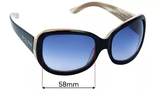 Sunglass Fix Ersatzgläser für Polo RA 5013 - 58mm Wide Polo RA 5013 Ersatzlinsen 58mm wide