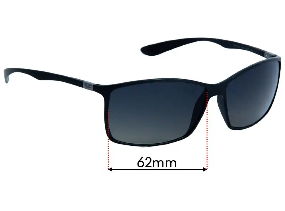 Sunglass Fix Ersatzgläser für Ray-Ban RB4179 Liteforce - 62mm Wide Sunglass Fix Ersatzgläser für Ray-Ban RB4179 Liteforce - 62mm Wide