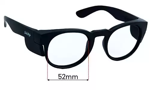 Sunglass Fix Ersatzgläser für Safe Style Cruisers - 52mm Wide Safe Style Cruisers Ersatzlinsen 52mm wide