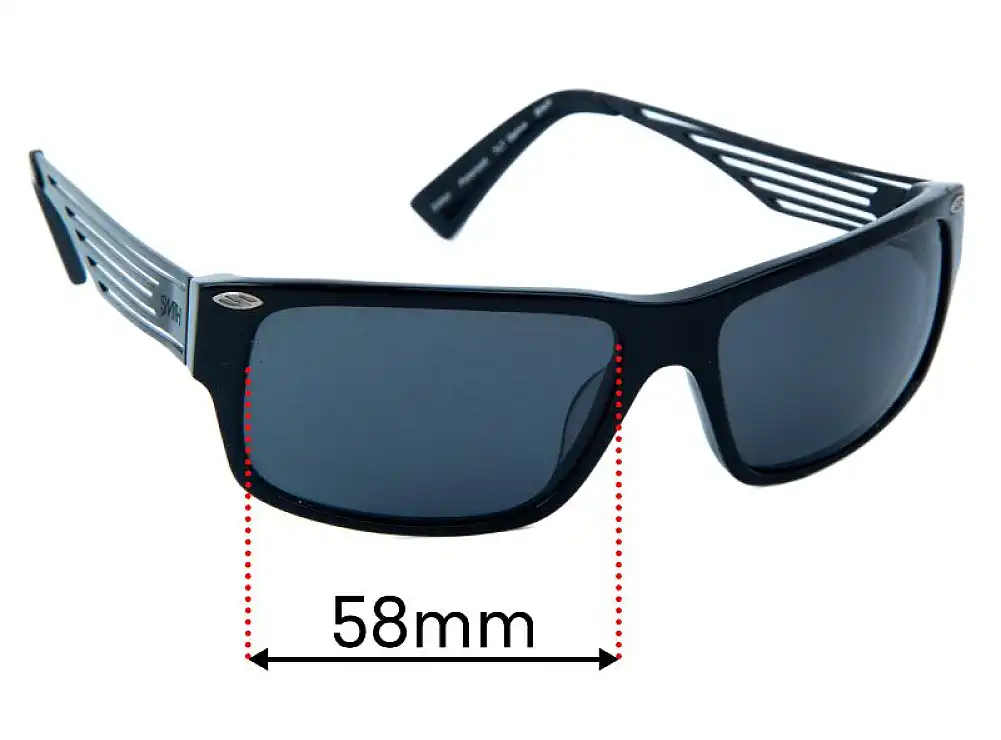 Sunglass Fix Ersatzgläser für Smith Editor - 58mm Wide Sunglass Fix Ersatzgläser für Smith Editor - 58mm Wide