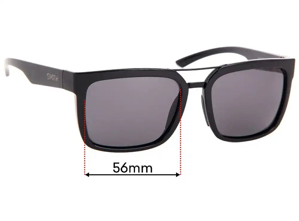 Sunglass Fix Ersatzgläser für Smith Highwire - 56mm Wide Sunglass Fix Ersatzgläser für Smith Highwire - 56mm Wide