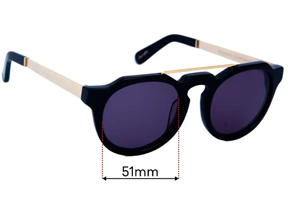 Sunglass Fix Ersatzgläser für Sunday Somewhere Heeyeh - 51mm Wide Sunglass Fix Ersatzgläser für Sunday Somewhere Heeyeh - 51mm Wide