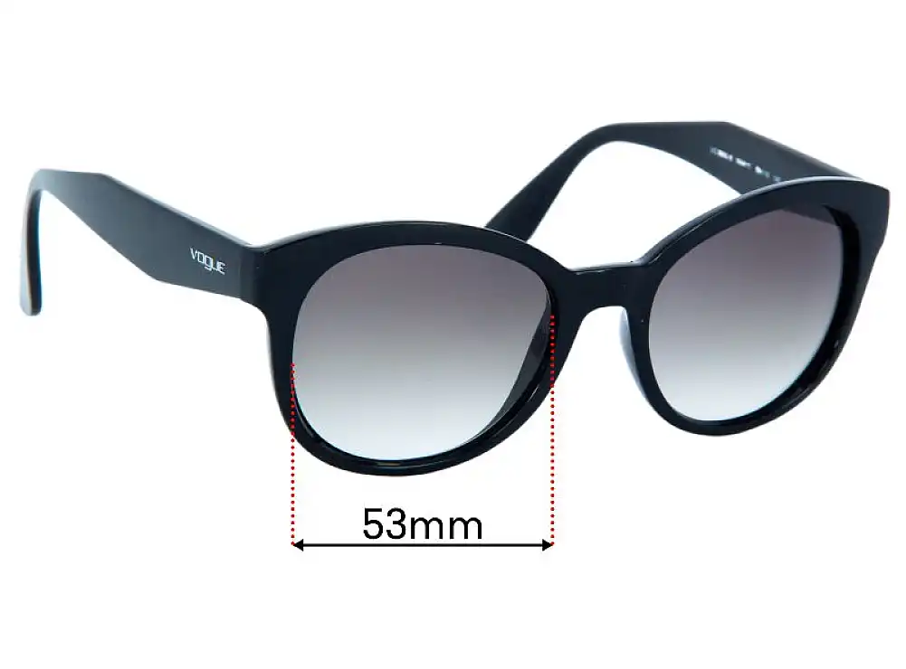 Sunglass Fix Ersatzgläser für Vogue VO2992-S - 53mm Wide Sunglass Fix Ersatzgläser für Vogue VO2992-S - 53mm Wide