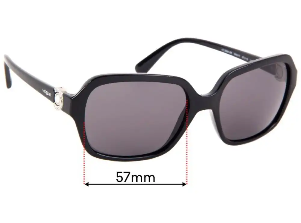 Sunglass Fix Ersatzgläser für Vogue VO2994-SB - 57mm Wide Sunglass Fix Ersatzgläser für Vogue VO2994-SB - 57mm Wide
