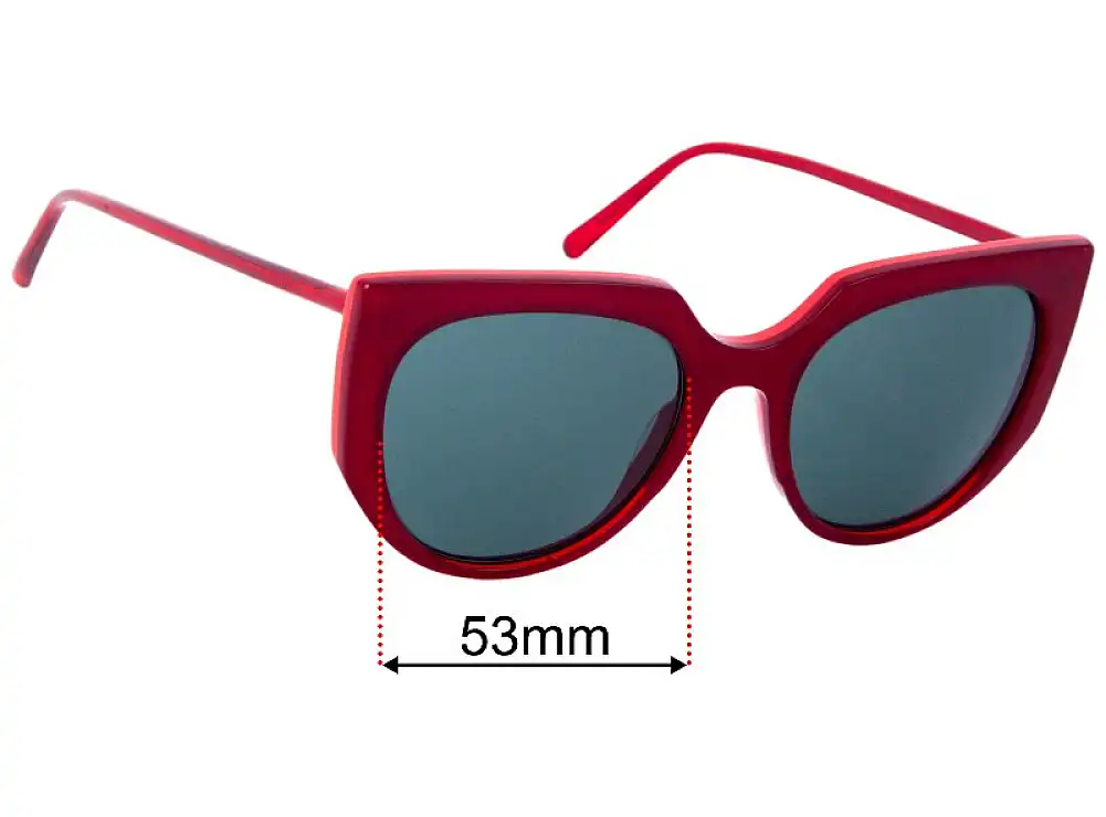 Sunglass Fix Ersatzgläser für Marni ME626S - 53mm Wide Sunglass Fix Ersatzgläser für Marni ME626S - 53mm Wide