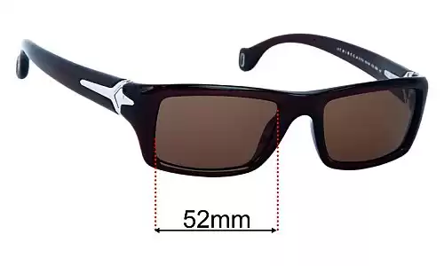 Sunglass Fix Replacement Lenses for Police Tribeca S1712 - 52mm Wide Police Tribeca S1712 Replacement Lenses 52mm wide