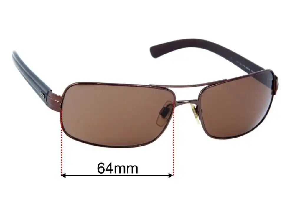 Sunglass Fix Ersatzgläser für Polo PH 3033 - 64mm Wide Sunglass Fix Ersatzgläser für Polo PH 3033 - 64mm Wide