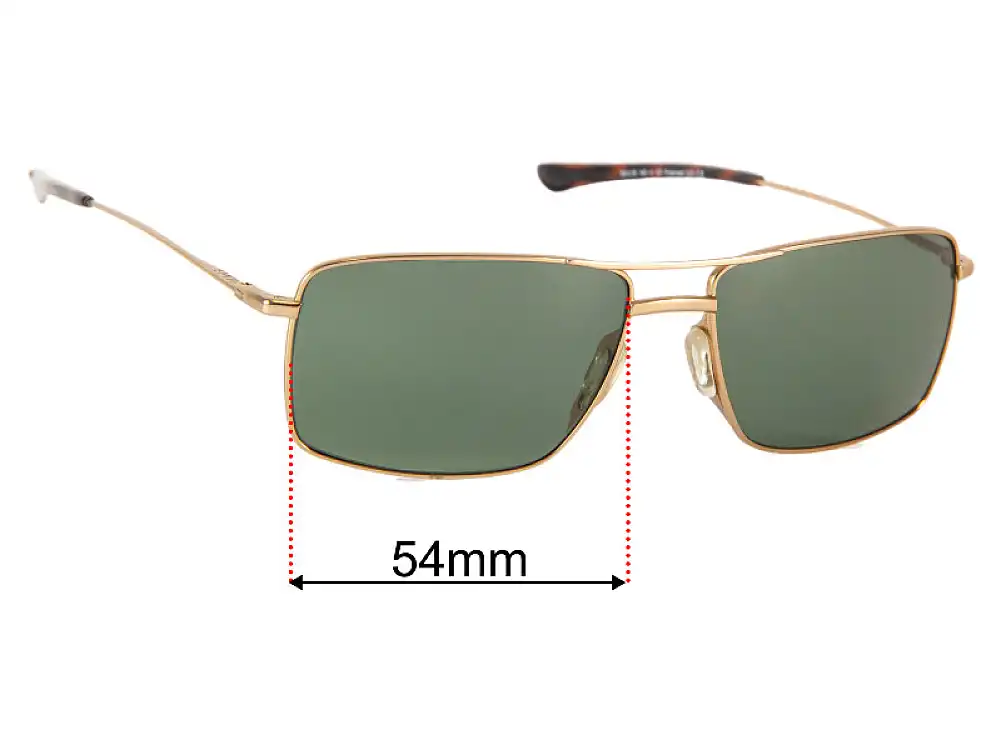 Sunglass Fix Replacement Lenses for Smith Turner - 59mm Wide Sunglass Fix Replacement Lenses for Smith Turner - 59mm Wide