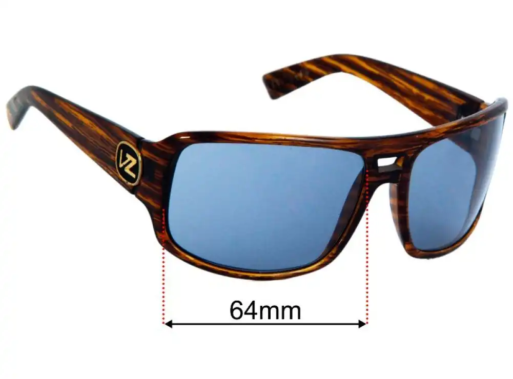 Sunglass Fix Ersatzgläser für Von Zipper Prowler - 64mm Wide Sunglass Fix Ersatzgläser für Von Zipper Prowler - 64mm Wide