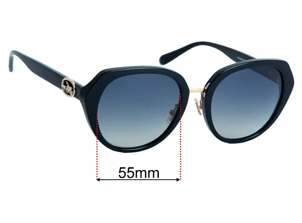 Sunglass Fix Ersatzgläser für Coach HC8331 - 55mm Wide Sunglass Fix Ersatzgläser für Coach HC8331 - 55mm Wide