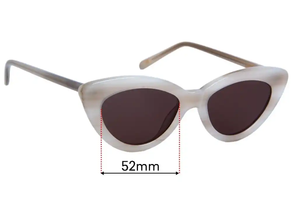 Sunglass Fix Ersatzgläser für Luv Lou Harley - 52mm Wide Sunglass Fix Ersatzgläser für Luv Lou Harley - 52mm Wide