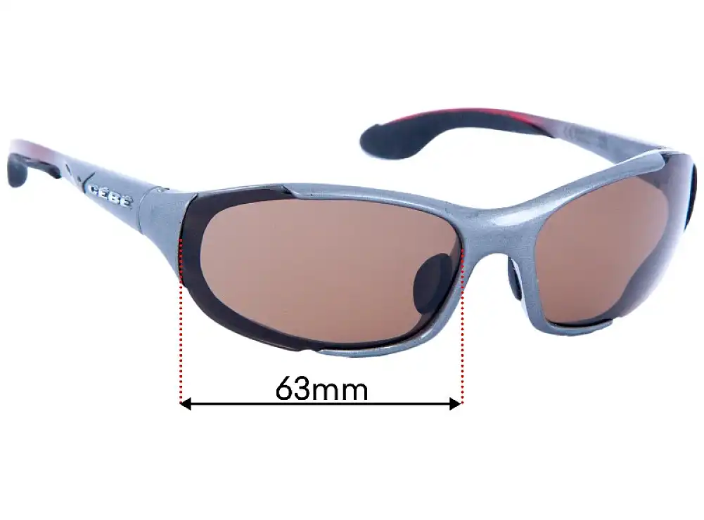 Sunglass Fix Ersatzgläser für Cebe Depose - 63mm Wide Sunglass Fix Ersatzgläser für Cebe Depose - 63mm Wide