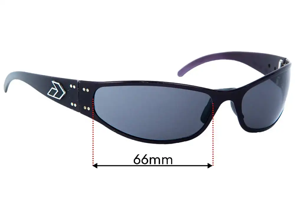 Sunglass Fix Ersatzgläser für Gatorz Radiator - 66mm Wide Sunglass Fix Ersatzgläser für Gatorz Radiator - 66mm Wide
