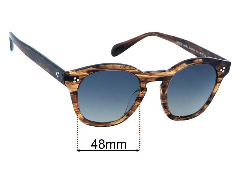 Sunglass Fix Ersatzgläser für Oliver Peoples OV5382SU Boudreau L.A - 48mm Wide Sunglass Fix Ersatzgläser für Oliver Peoples OV5382SU Boudreau L.A - 48mm Wide