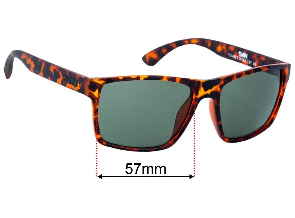 Sunglass Fix Ersatzgläser für Sin Scandal - 57mm Wide Sunglass Fix Ersatzgläser für Sin Scandal - 57mm Wide