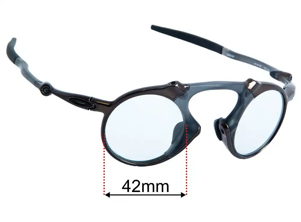 Sunglass Fix Ersatzgläser für Oakley X Metal Madman OO6019 - 42mm Wide Sunglass Fix Ersatzgläser für Oakley X Metal Madman OO6019 - 42mm Wide