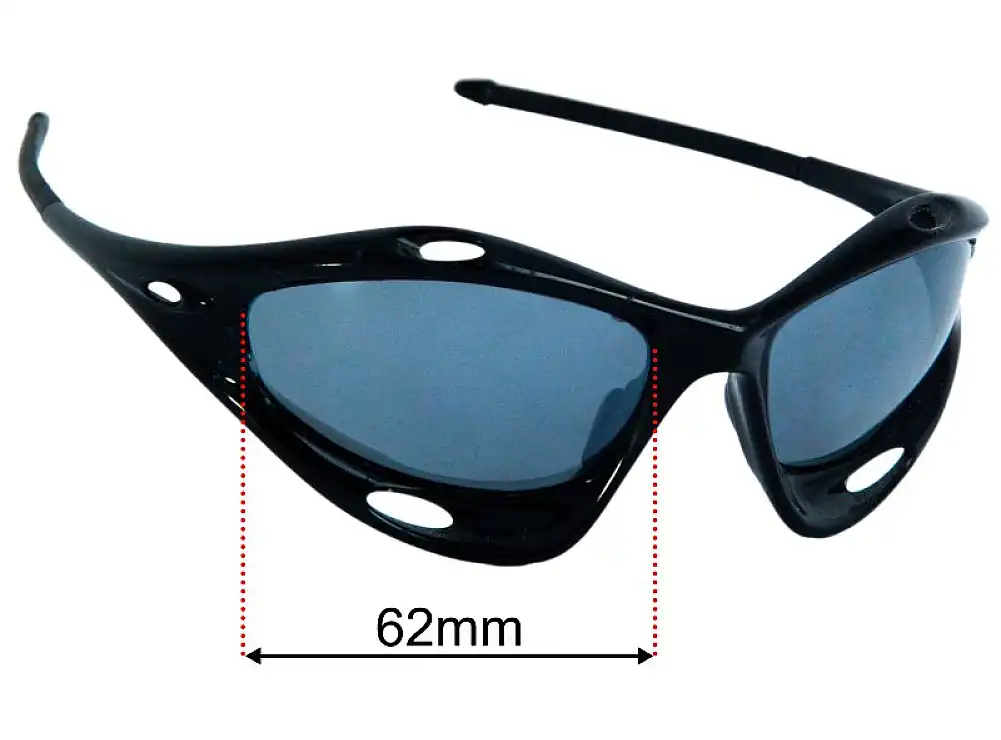 Sunglass Fix Ersatzgläser für Oakley Racing Jacket Gen 2 - 62mm Wide Sunglass Fix Ersatzgläser für Oakley Racing Jacket Gen 2 - 62mm Wide