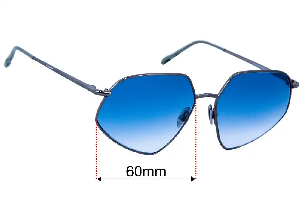 Sunglass Fix Ersatzgläser für Sportmax SM0018 - 60mm Wide Sunglass Fix Ersatzgläser für Sportmax SM0018 - 60mm Wide
