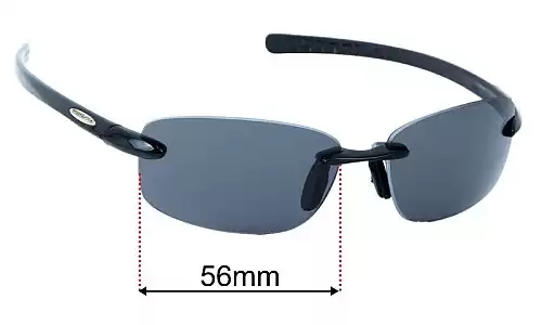 Sunglass Fix Replacement Lenses for Suncloud Topline 56mm Suncloud Topline Replacement Lenses 56mm wide