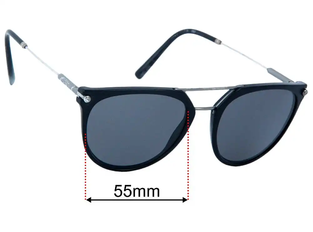 Sunglass Fix Ersatzgläser für Bvlgari BV 7029 - 55mm Wide Sunglass Fix Ersatzgläser für Bvlgari BV 7029 - 55mm Wide
