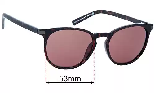 Sunglass Fix Ersatzgläser für Country Road CR Sun Rx 46 - 53mm Wide Country Road CR Sun Rx 46 Ersatzlinsen 53mm wide