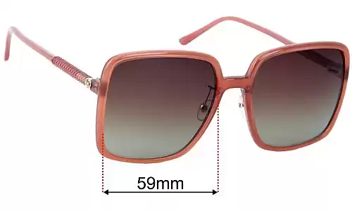 Sunglass Fix Replacement Lenses for Michael Kors MK2189D Osaka - 59mm Wide Sunglass Fix Replacement Lenses Michael Kors MK2189D Osaka - 59mm Wide