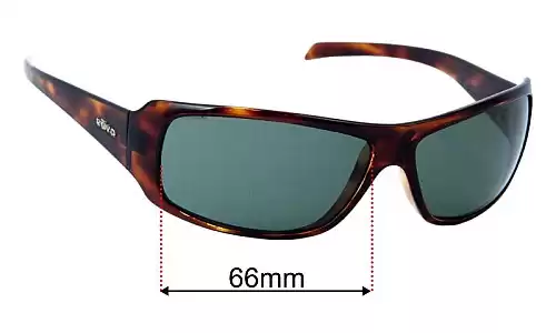 Sunglass Fix Ersatzgläser für Revo RE4020 - 66mm Wide Revo RE4020 Ersatzlinsen 66mm wide