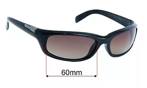 Sunglass Fix Ersatzgläser für Serengeti Coriano - 60mm Wide Serengeti Coriano Ersatzlinsen 60mm wide