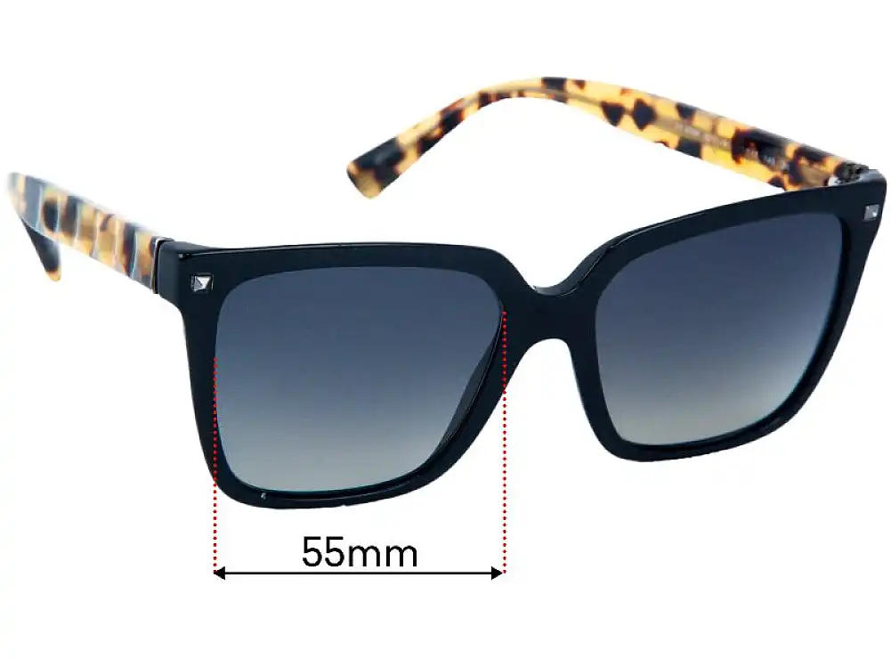 Sunglass Fix Ersatzgläser für Valentino VA4098 - 55mm Wide Sunglass Fix Ersatzgläser für Valentino VA4098 - 55mm Wide