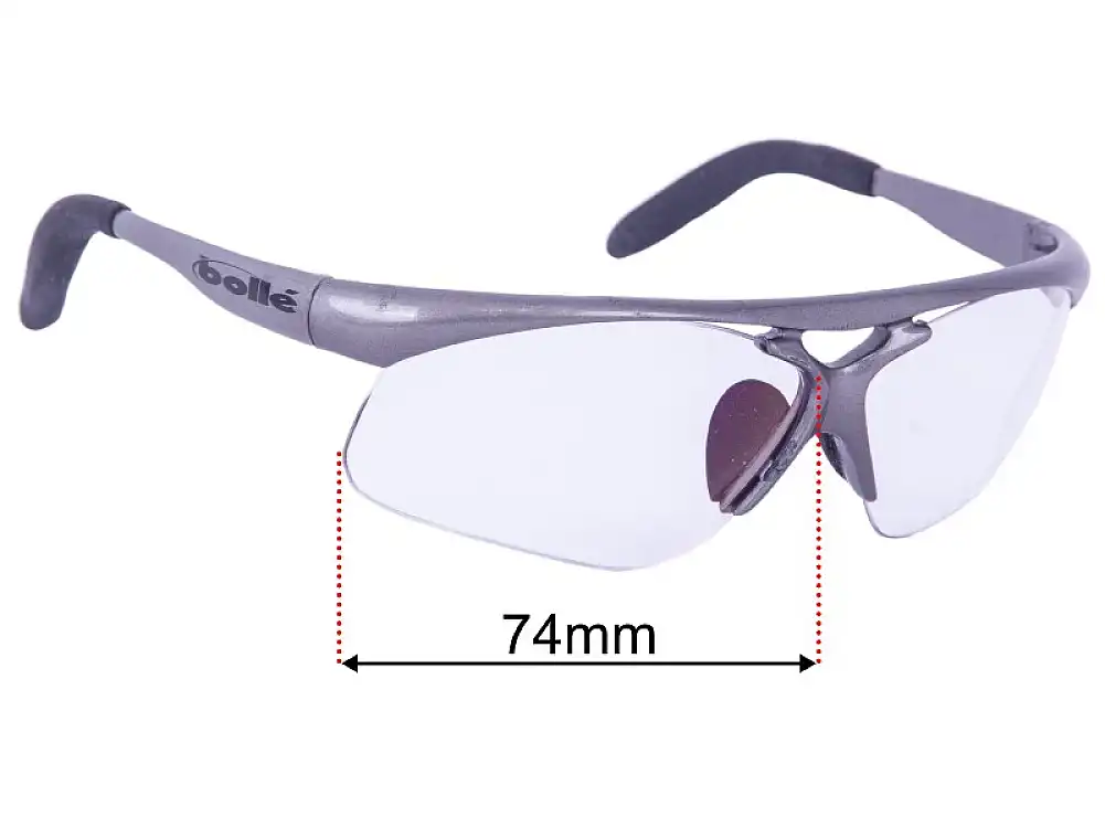 Sunglass Fix Ersatzgläser für Bolle Vigilante - 74mm Wide Sunglass Fix Ersatzgläser für Bolle Vigilante - 74mm Wide