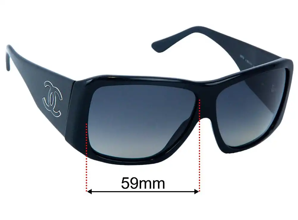 Sunglass Fix Ersatzgläser für Chanel 5079 - 59mm Wide Sunglass Fix Ersatzgläser für Chanel 5079 - 59mm Wide
