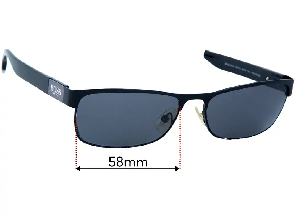 Sunglass Fix Ersatzgläser für Hugo Boss 0413/S - 58mm Wide Sunglass Fix Ersatzgläser für Hugo Boss 0413/S - 58mm Wide