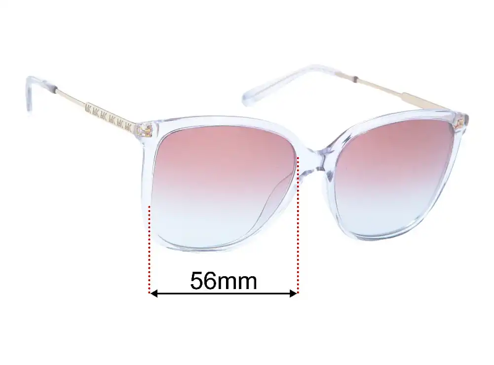 Sunglass Fix Ersatzgläser für Michael Kors MK2169 Avellino - 56mm Wide Sunglass Fix Ersatzgläser für Michael Kors MK2169 Avellino - 56mm Wide