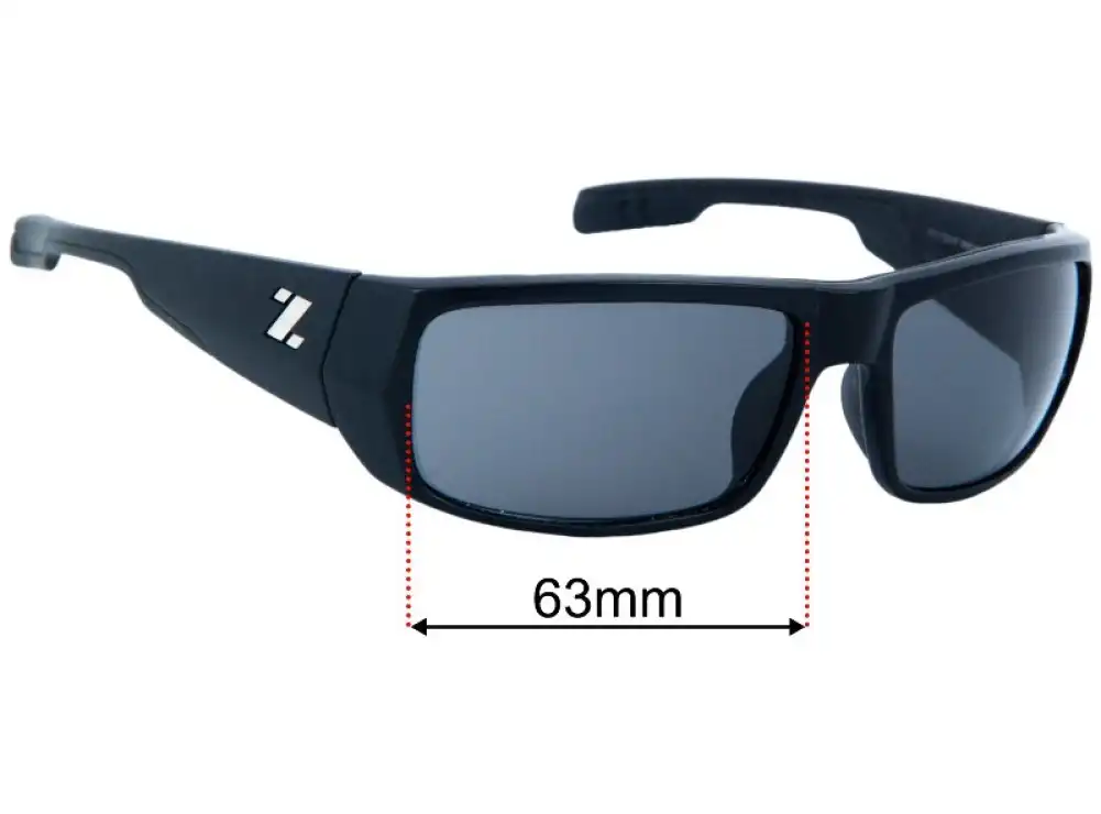 Sunglass Fix Ersatzgläser für Zeal Snapshot - 63mm Wide Sunglass Fix Ersatzgläser für Zeal Snapshot - 63mm Wide