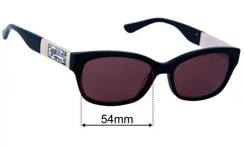 Sunglass Fix Ersatzgläser für Alex Perry AP 74 - 54mm Wide Alex Perry AP 74 Ersatzlinsen 54mm wide