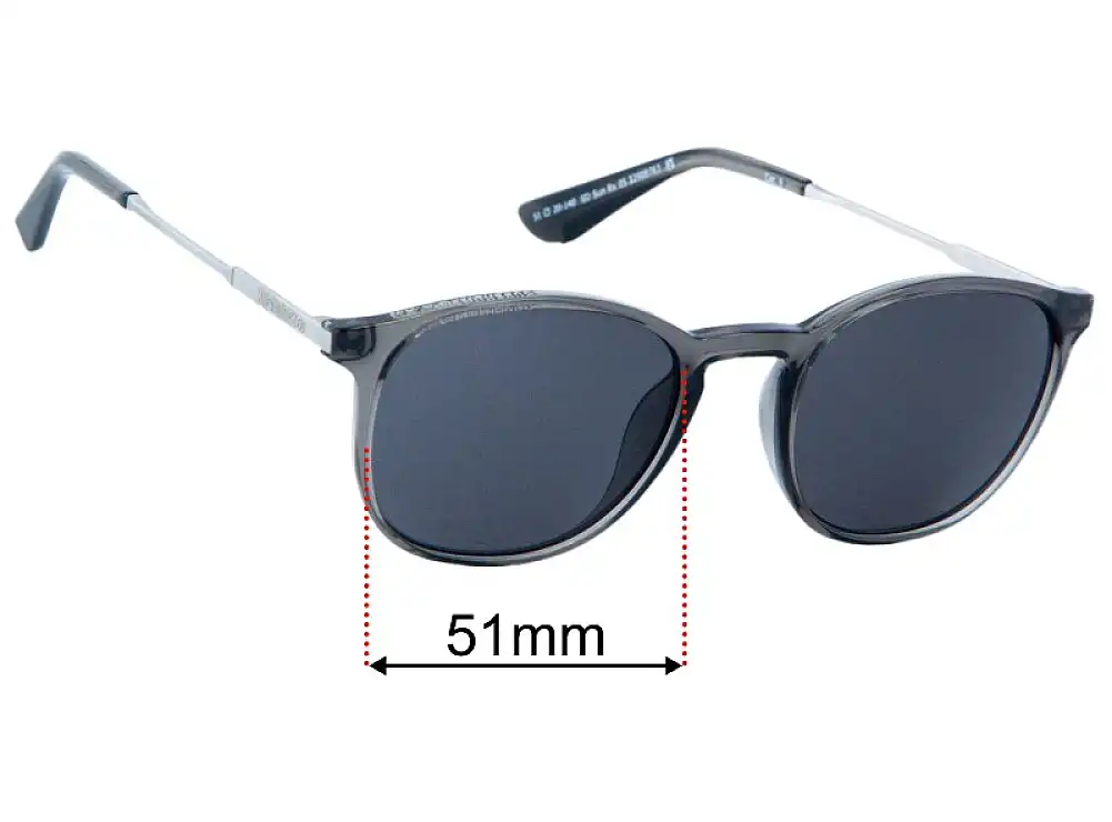 Sunglass Fix Ersatzgläser für Superdry SD Sun Rx 05 - 51mm Wide Sunglass Fix Ersatzgläser für Superdry SD Sun Rx 05 - 51mm Wide