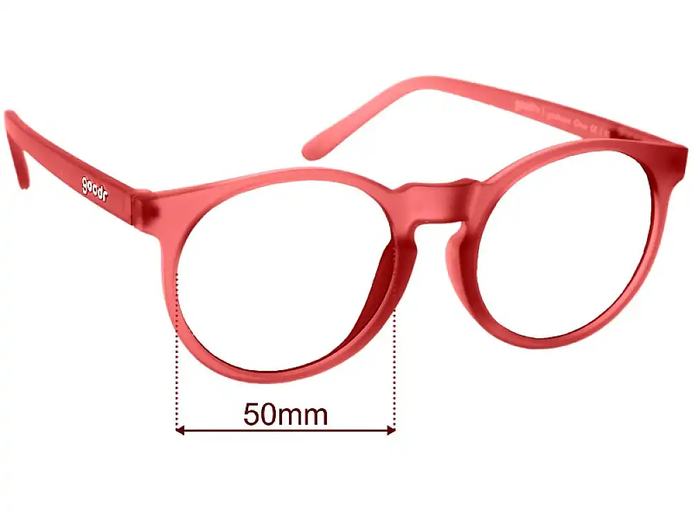 Sunglass Fix Ersatzgläser für Goodr Influencers Pay Double - 50mm Wide Sunglass Fix Ersatzgläser für Goodr Influencers Pay Double - 50mm Wide