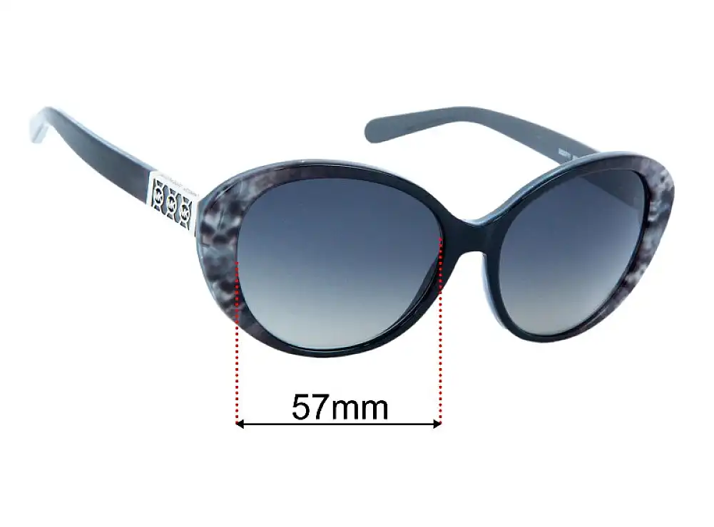 Sunglass Fix Ersatzgläser für Michael Kors MK6012 Puerto Banus - 57mm Wide Sunglass Fix Ersatzgläser für Michael Kors MK6012 Puerto Banus - 57mm Wide