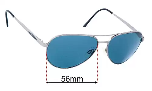 Sunglass Fix Replacement Lenses for Revo 3052 56mm Revo 3052 Replacement Lenses 56mm wide