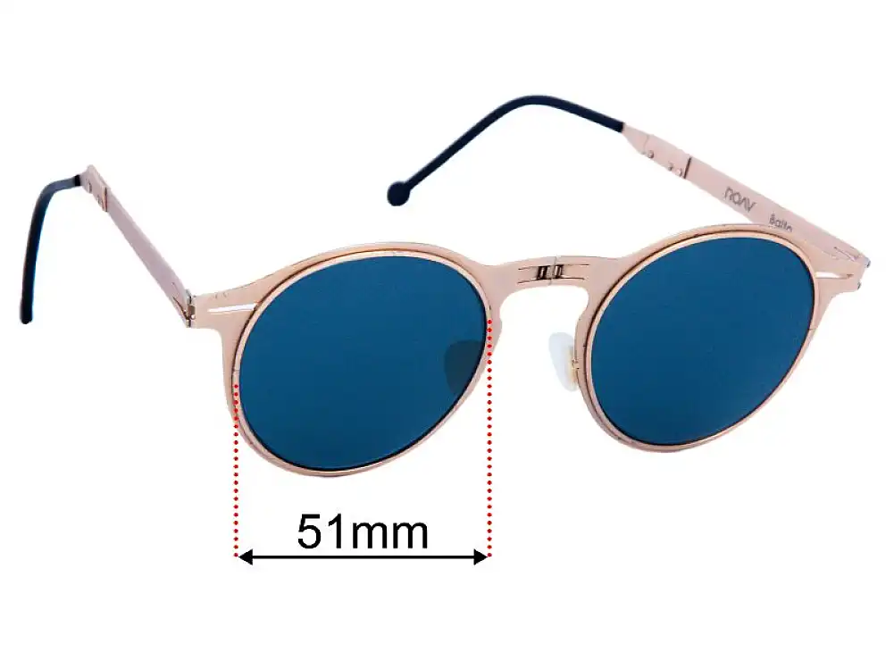 Sunglass Fix Ersatzgläser für ROAV Balto - 51mm Wide Sunglass Fix Ersatzgläser für ROAV Balto - 51mm Wide